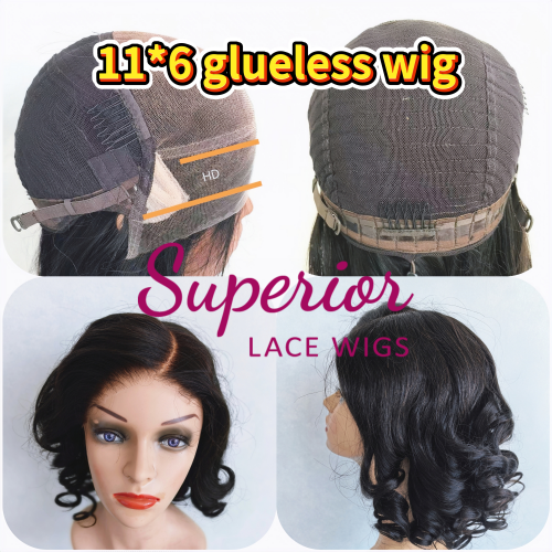 11*6 HD LACE GLUELESS WIG