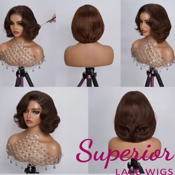 5*5 HD LACE CLOSURE WIG -GLUELESS WIG